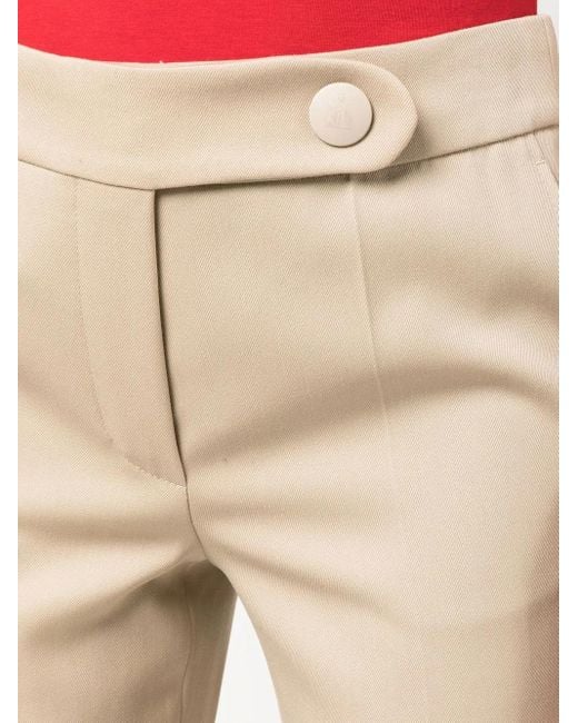Lanvin Cropped Broek in het Natural