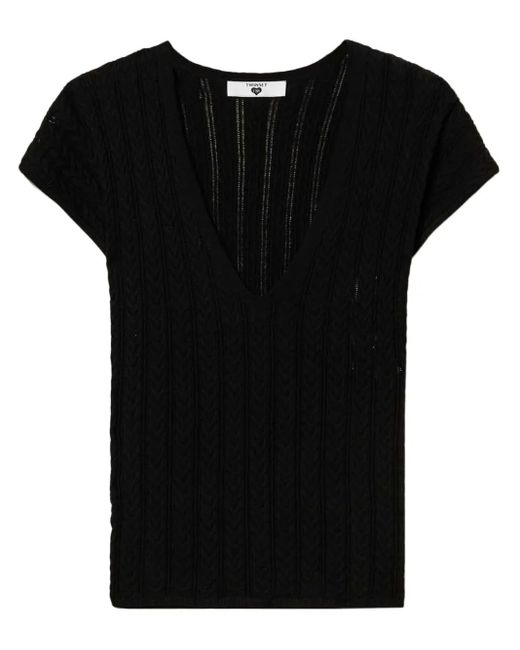 Twinset ニット Tシャツ Black