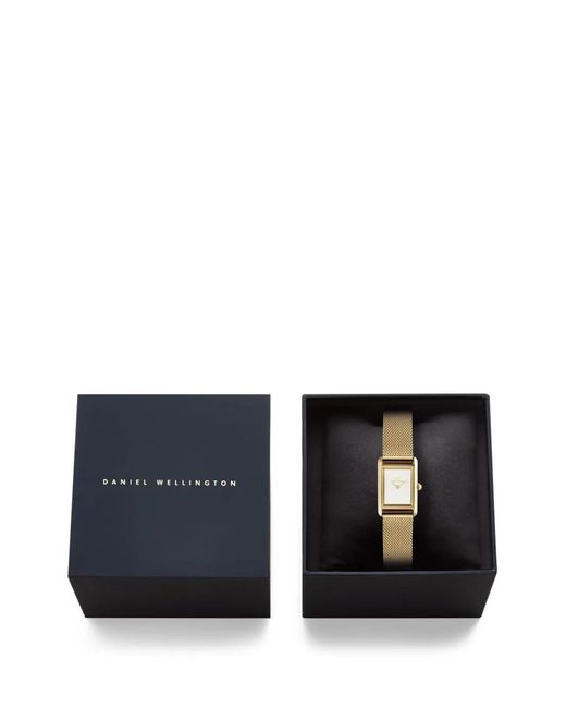 Daniel Wellington White Bound Mini Mesh Strap 25.9Mm Watch