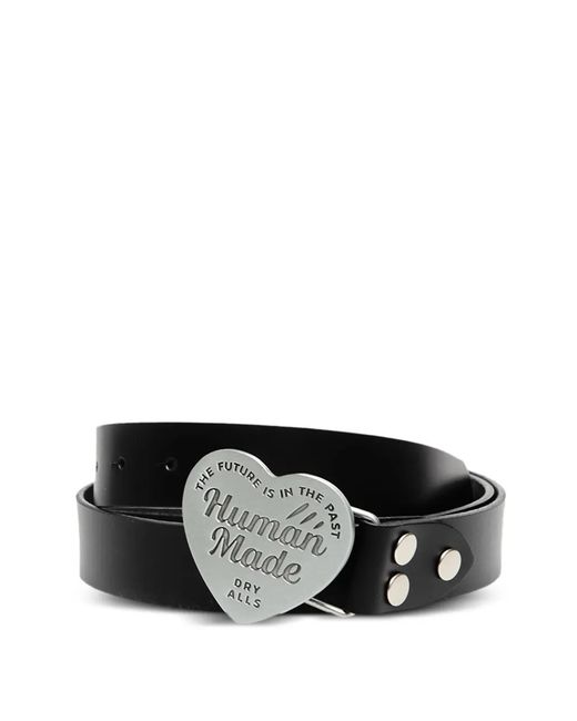 HUMAN MADE HEART LEATHER BELT ベルト　黒　ブラック Human Made レディース ブラック Heart レザーベルト 【公式通販】
