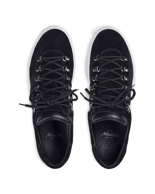 Diemme Black Marostica Low Sneakers for men