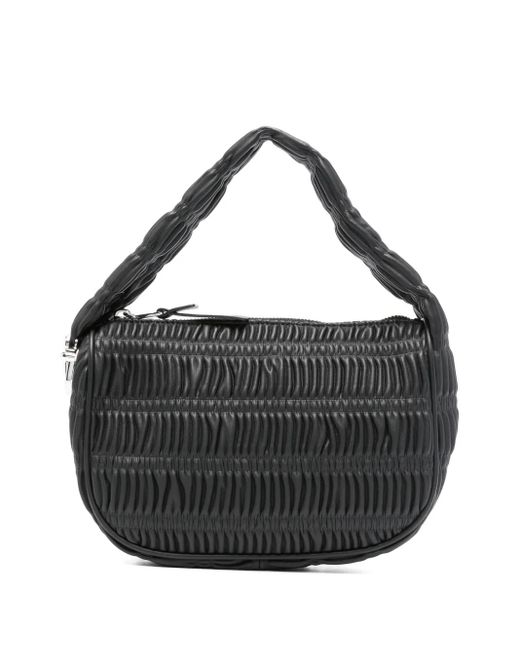 Marc Jacobs Black Shirred Shoulder Bag