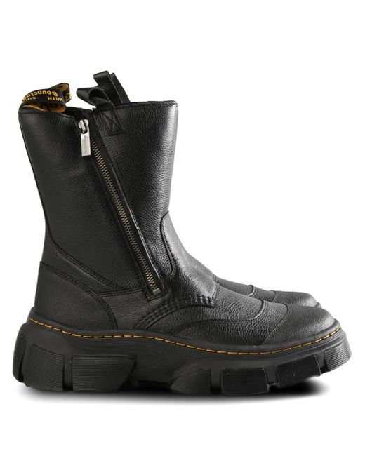 Dr. Martens Black Leather Boots for men
