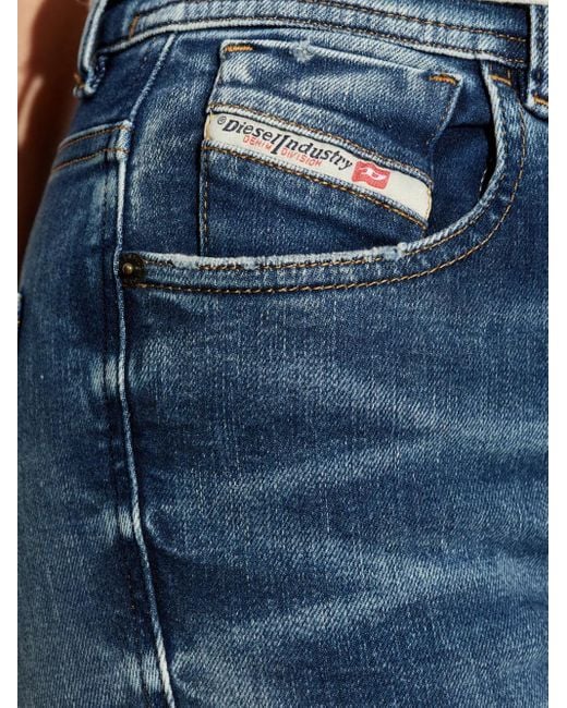 Jean 1984 Slandy High DIESEL en coloris Blue