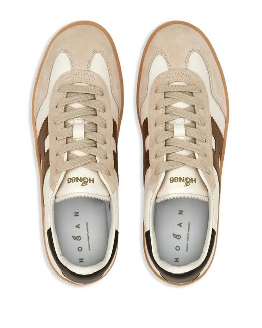 Hogan Brown Cool Sneakers