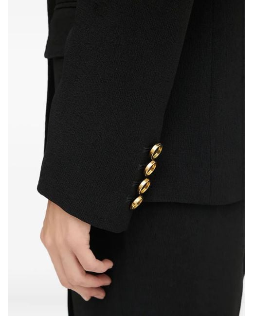 Marciano Black Buttoned Blazer