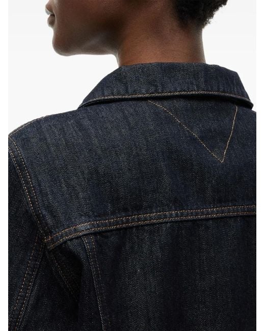 Tommy Hilfiger Blue Button-Up Denim Jacket