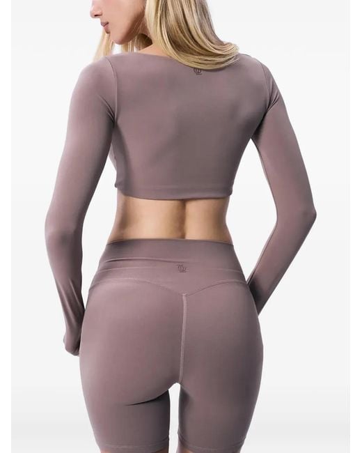 GOD SAVES QUEENS Pink High-Waisted Shorts