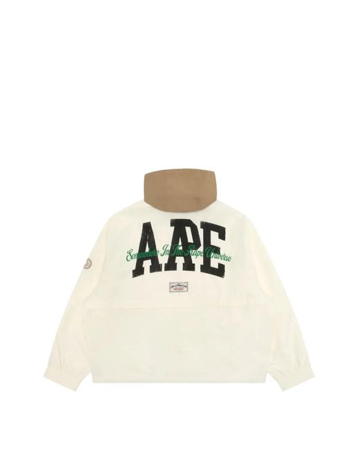 Aape By A Bathing Ape Natural Hooded Jacket for men