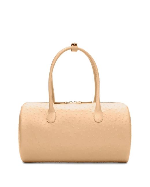 Loulou de Saison Natural Alister Leather Shoulder Bag
