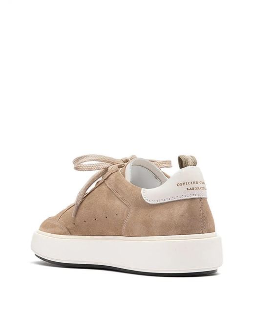 Officine Creative White Sequel 101 Leather Sneakers