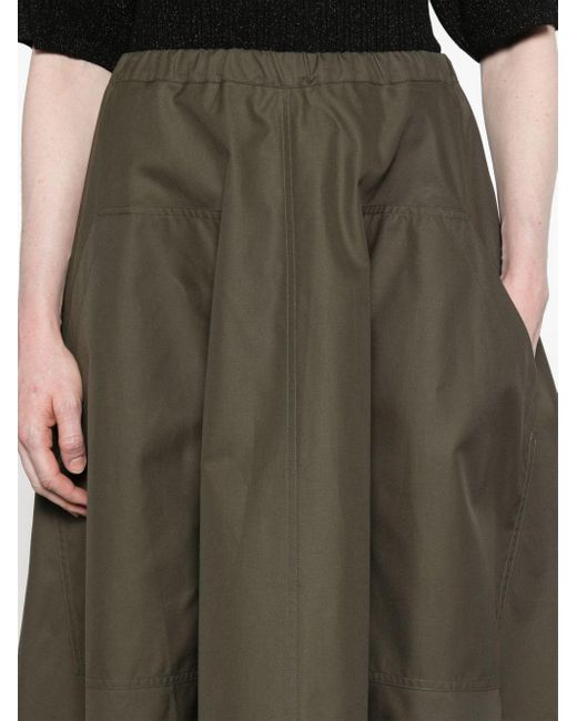Sofie D'Hoore Scout A-line Midi Skirt Green