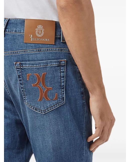 Billionaire Blue Jean À Boutonnière for men