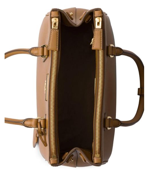 Prada Brown Medium Galleria Tote Bag