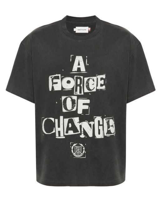Honor The Gift Black A Force Of Change T-shirt for men