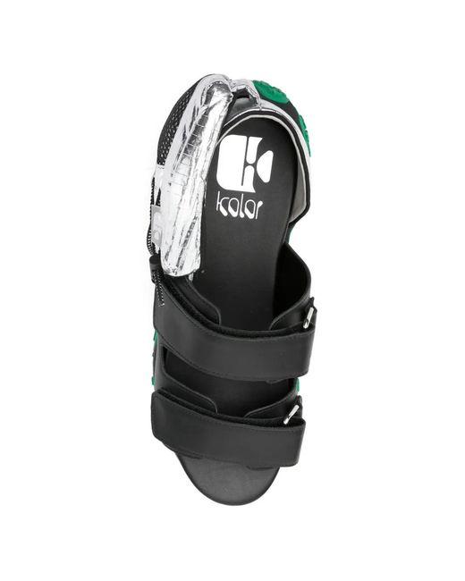 Kolor Green Touch-Strap Sandals for men