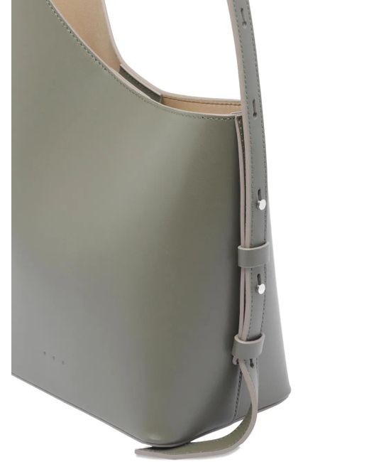 Borsa A Spalla A Mezza Luna di Aesther Ekme in Gray