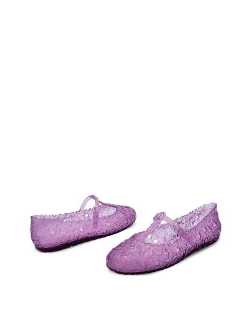 Melissa Purple X Susan Fang Daphnis Ballet Flats