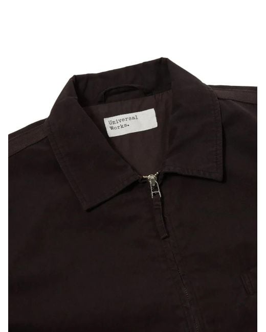 Universal Works Black Windbreaker Jacket for men