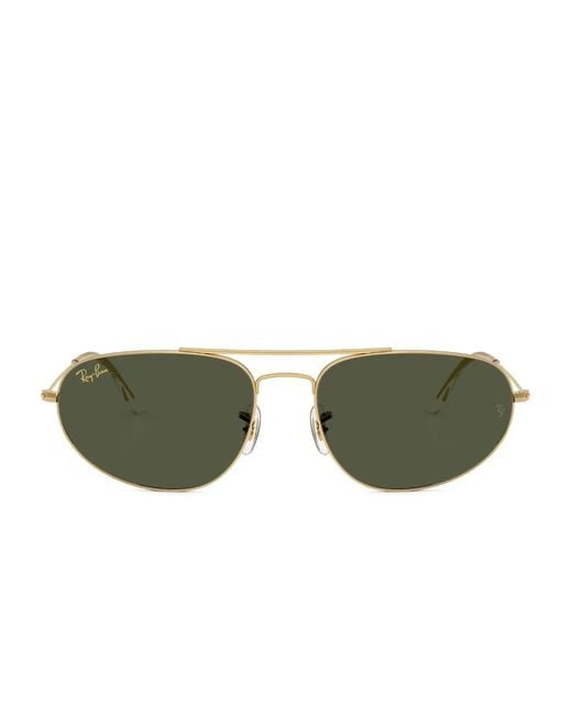 Ray-Ban Green Explorer Iv Oval-Frame Sunglasses
