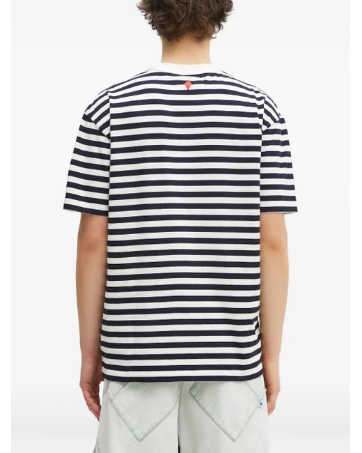 メンズ Marcelo Burlon ハート Tシャツ Black