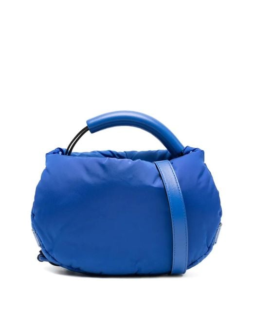 Moschino Blue Handle Me Small Hand Bag