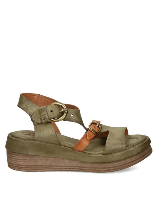A.s.98 Green Stanley Sandals