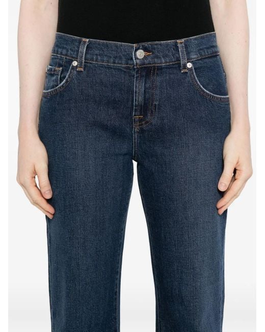 Vaqueros Spencer acampanados 7 For All Mankind de color Blue