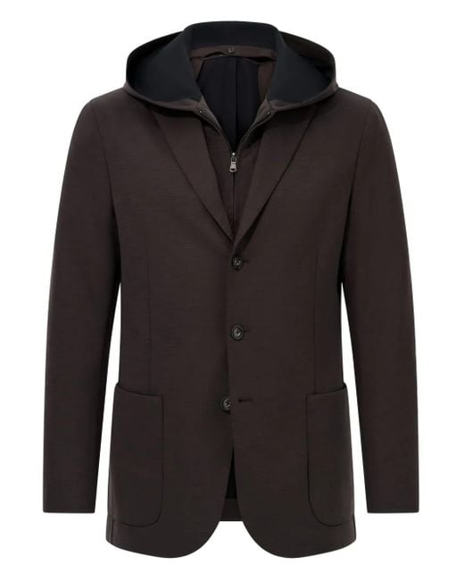 メンズ Boggi Madison パッチポケット ジャケット Black