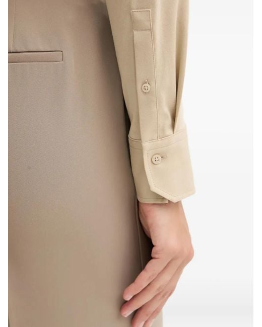 Camicia A Maniche Lunghe di Boss in Natural