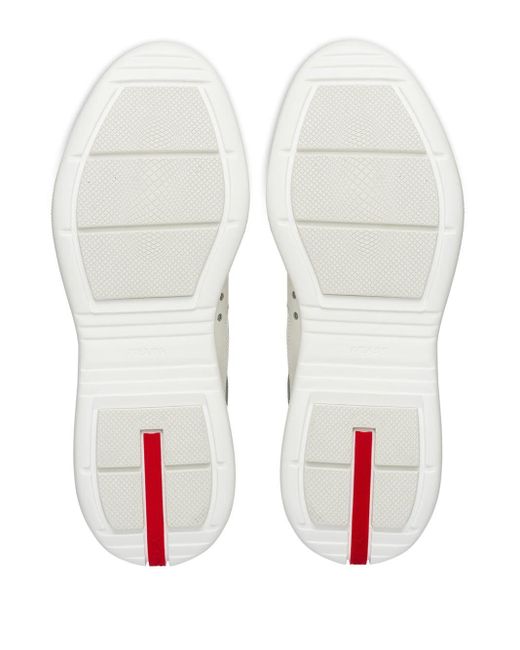 Prada America's Cup Sneakers in het White voor heren