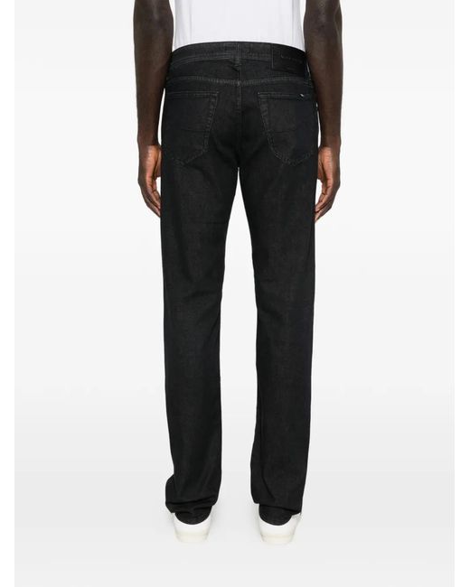 Jacob Cohen Black Jean À Poches Multiples for men