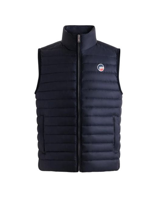 Fusalp Blue Skaran Zip Padded Gilet for men