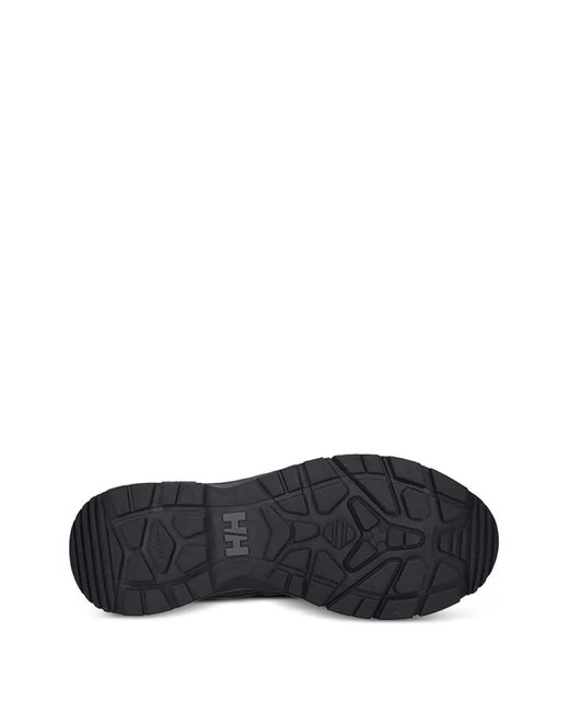 Helly Hansen Black Lace-Up Panelled Sneakers for men
