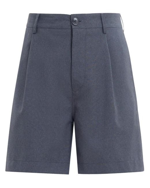 Marni Wollen Shorts in het Blue voor heren