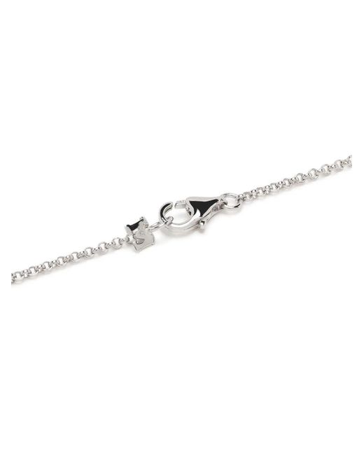 Mateo Metallic Heart Pendant Necklace for men