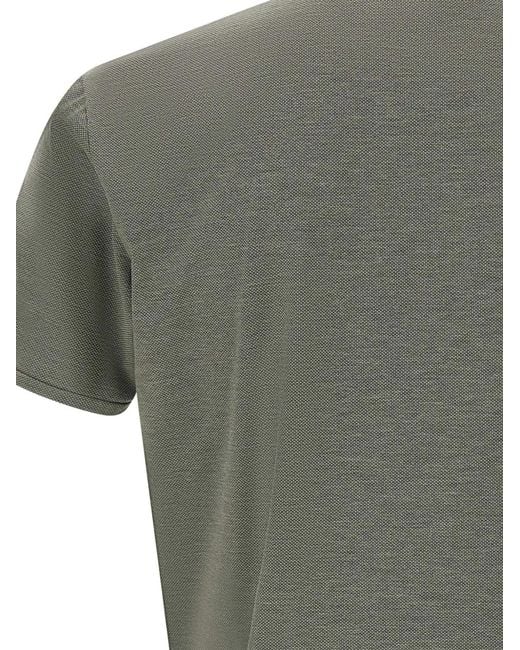 Rrd Gray Short-Sleeve Slim-Fit T-Shirt for men