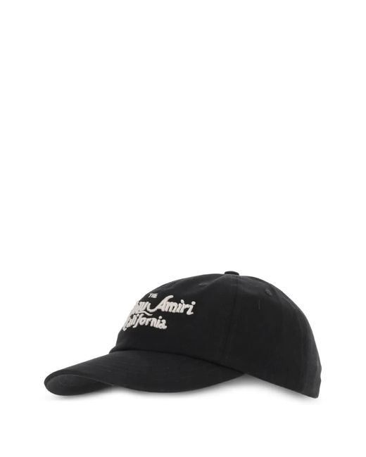 Amiri Black Caps for men