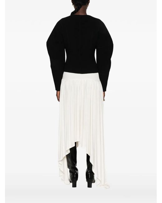 Séfr Black Shaped Button-Up Cardigan