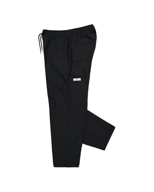 (w)taps White Ripstop Track Pants for men