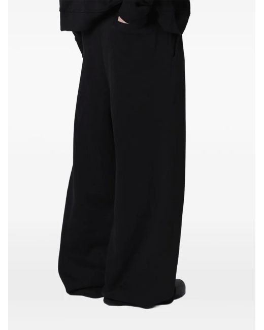 Entire studios Black Full Trousers for men