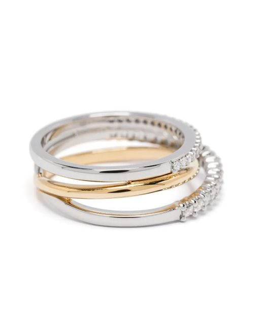 Swarovski White Hyperbola Ring