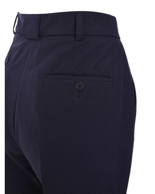 Lanvin Blue Flared Trousers