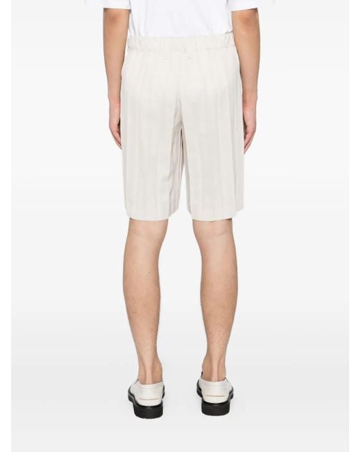 Homme Plissé Issey Miyake Shorts Im Edge-Ensemble in White für Herren