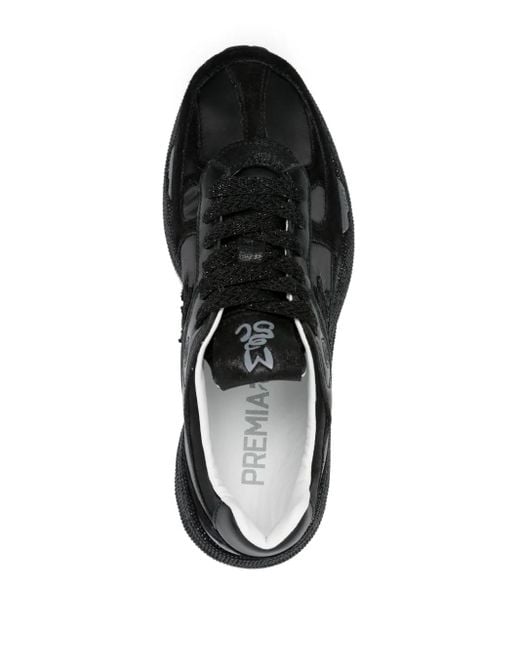 Premiata Black 'Mased 7094' Sneakers