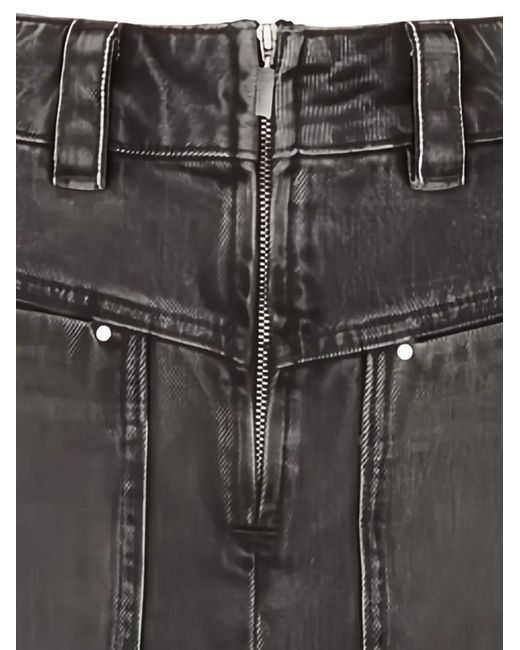 Ba&sh Gray David Shorts