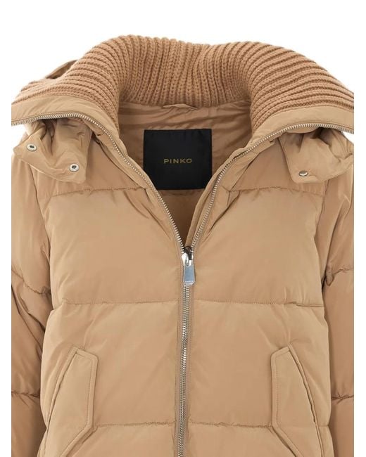 Pinko Natural Dianthus Padded Jacket