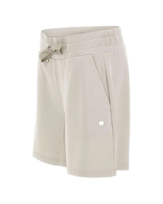 Colmar White Drawstring Mini Shorts