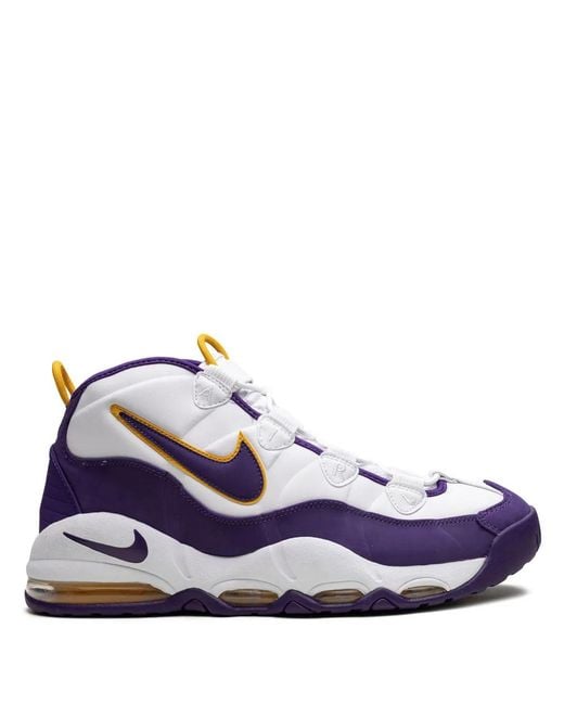 Nike Blue Air Max Uptempo "Los Angeles Lakers" Sneakers for men