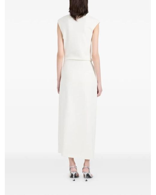 Proenza Schouler White Damea Midi Dress